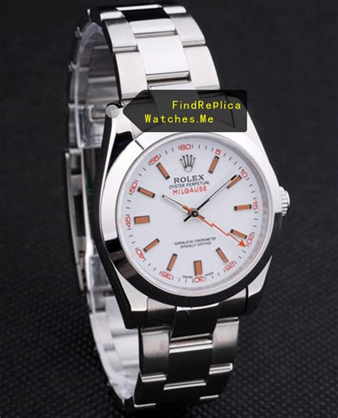 rolex milgauss replica china|rolex milgauss white face.